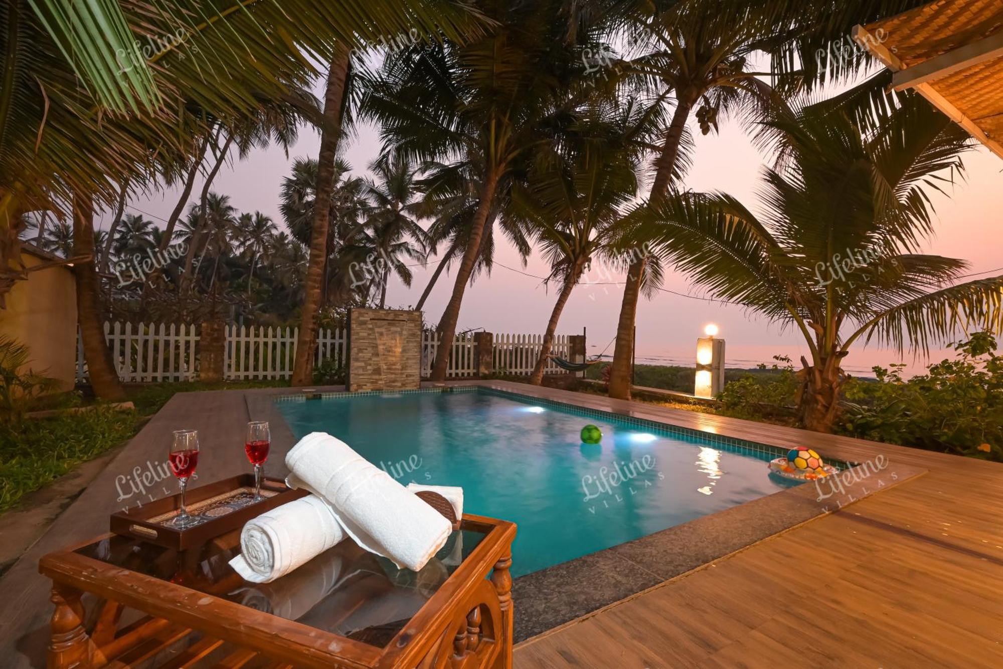 En Ocean Infinity Pool Villa Overlooking Sea ,Beach Touch Алибаг Экстерьер фото